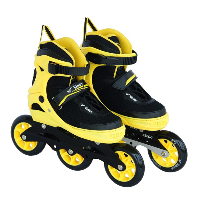 Vinex Inline Skates - Sonic (Adjustable, Yellow / Black)