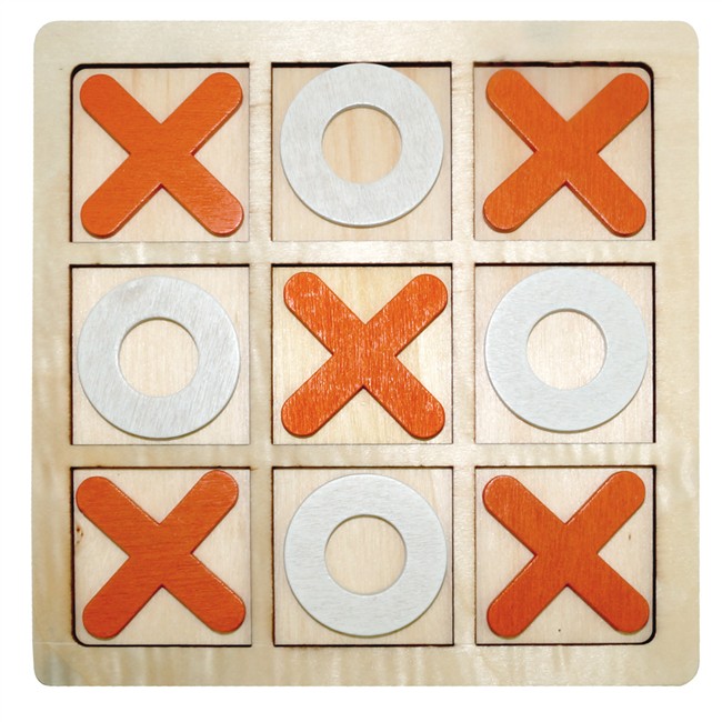 Vinex Tic-Tac-Toe Wooden - Etos