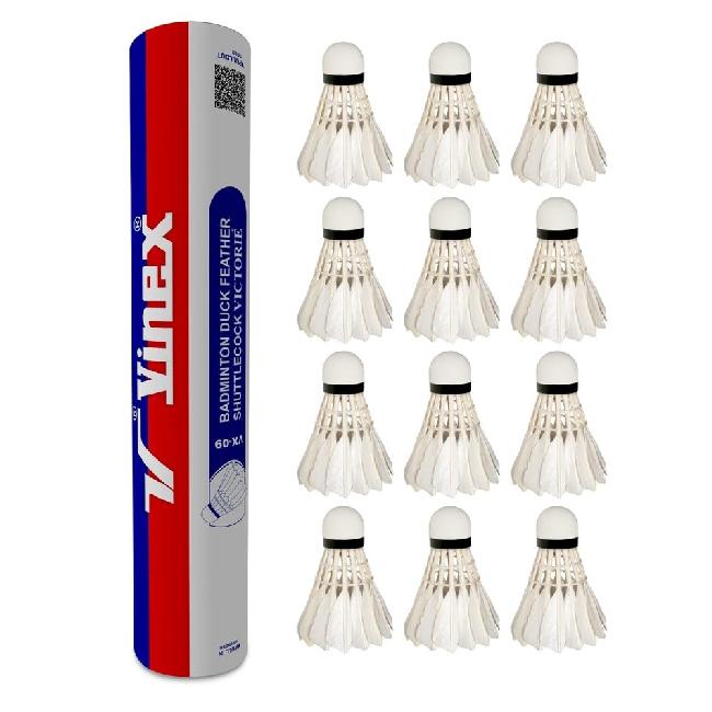 Vinex Badminton Shuttlecock Duck Feather - Victorie