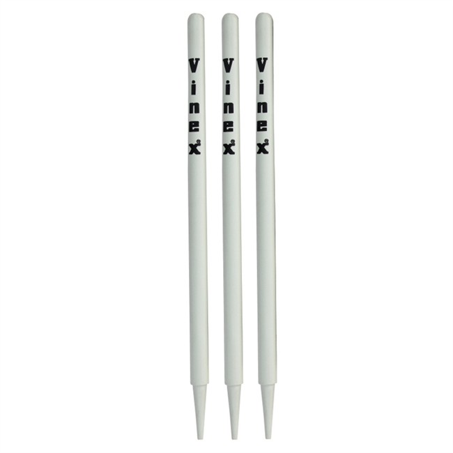 Vinex Cricket Stumps Duco White