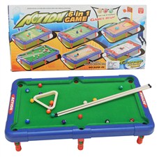 Action 6 in 1 Game Table