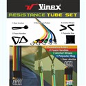 Vinex 11 Pcs Resistance Tubes/Bands Set for Exercise