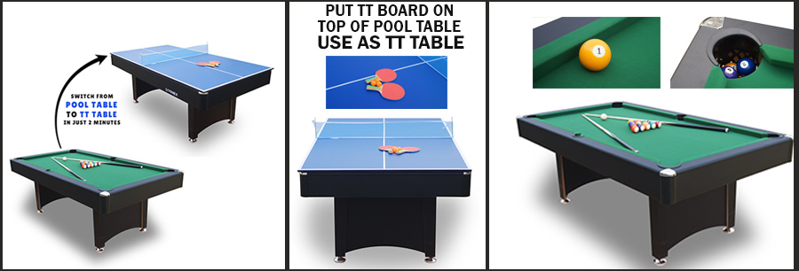 2 in 1 Pool Table