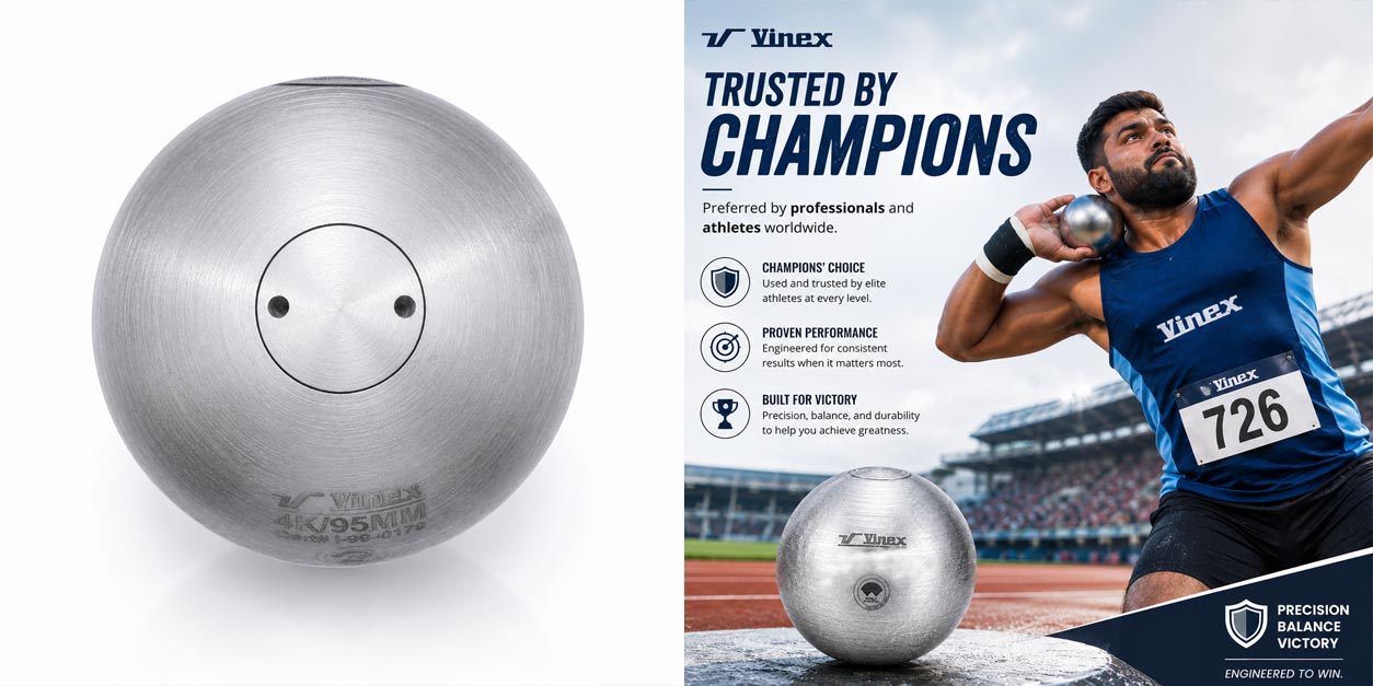 Athletic Shotput