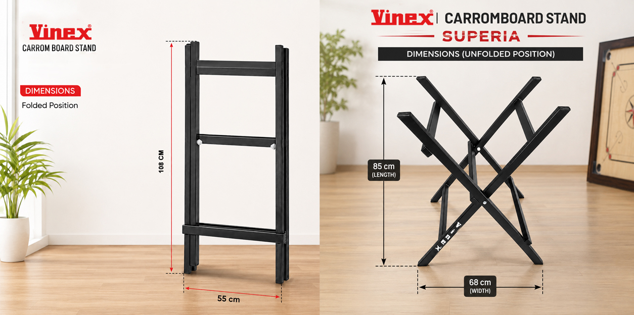 Carrom Board Stand