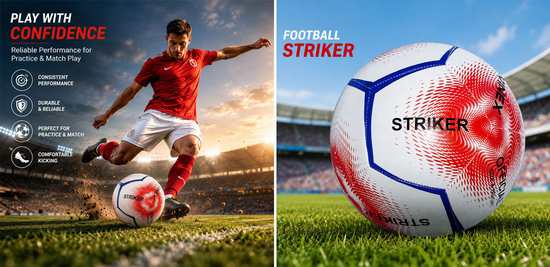 Machine Stitched Football