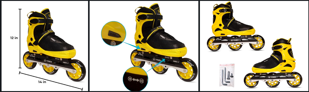 Inline Skates Large Size