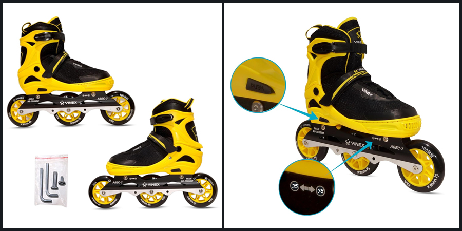 Inline Skates Large Size