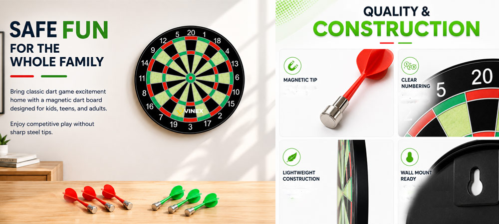 Magnetic Dart Board Games Price