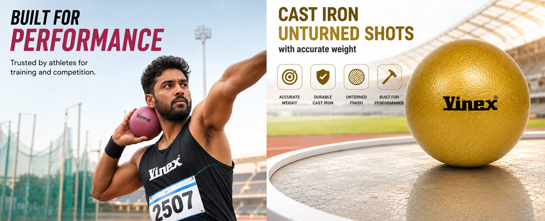 Athletics Shot Put