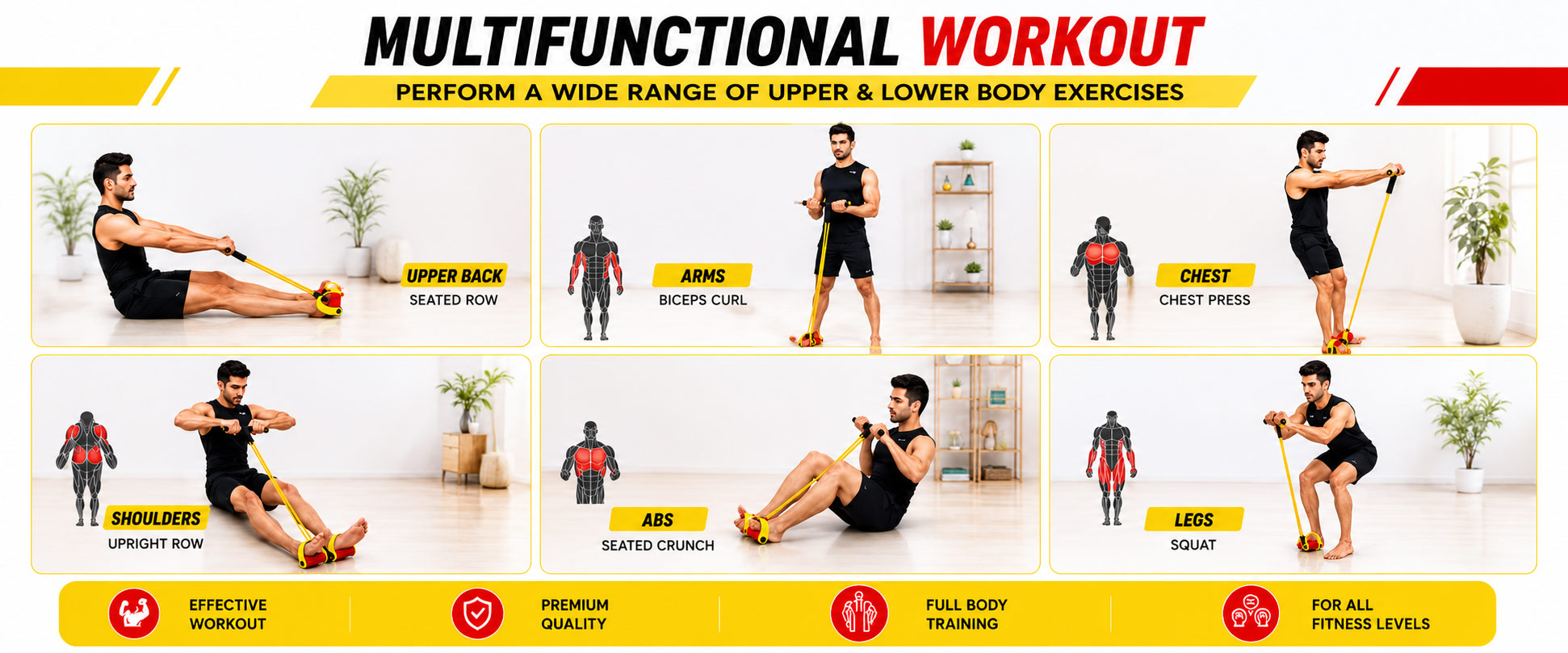 Tummy Trimmer Multifunctional Tubes