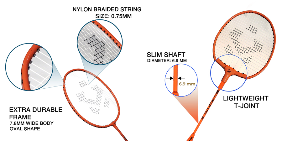 Badminton Racquets for Training