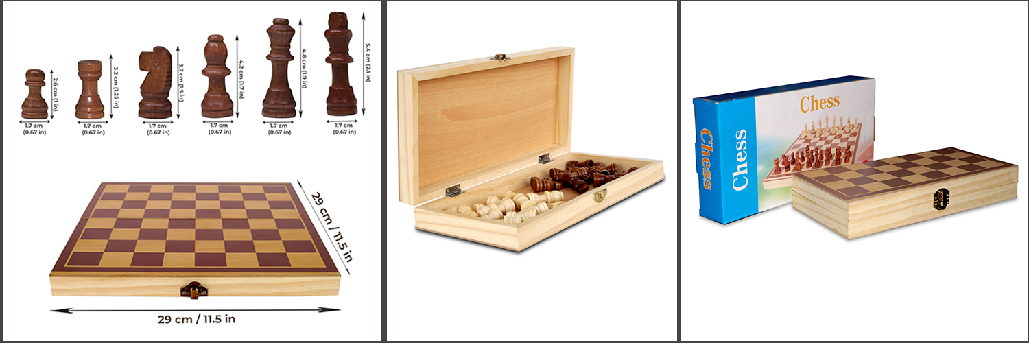 Wooden Chess Board Set
