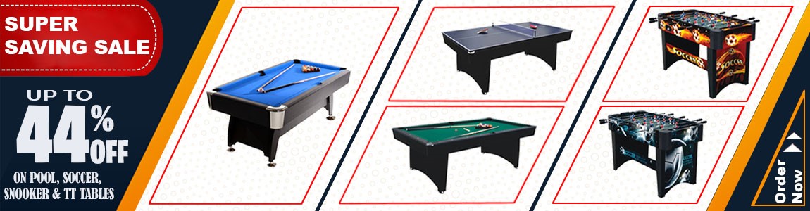Pool and Snooker Tables Back in Stock